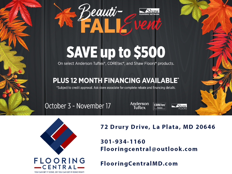 Shaw Fall Sale 2