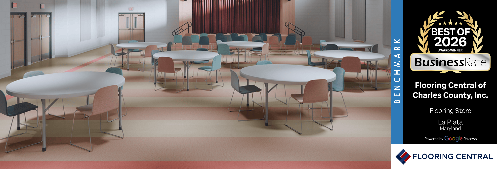 Commercial space with Philadelphia Commercial carpeting