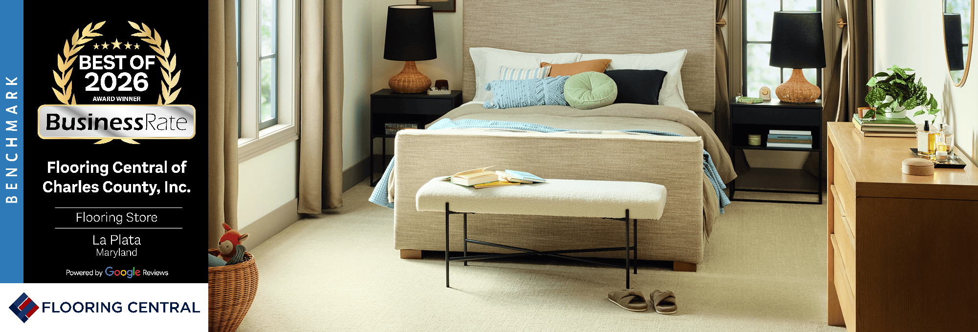 Comfortable home interior with Shaw flooring